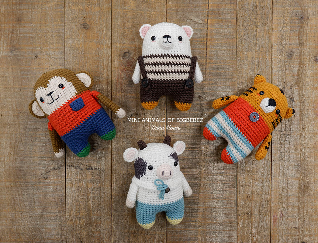Bán thú bông bằng len handmade amigurumi đan móc cực xinh, giá rẻ tại TP HCM 01