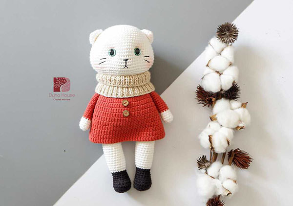 Bán thú bông bằng len handmade amigurumi đan móc cực xinh, giá rẻ tại TP HCM 20