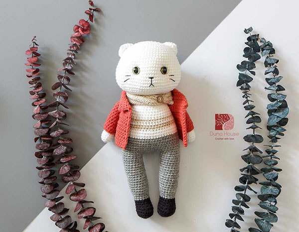 Bán thú bông bằng len handmade amigurumi đan móc cực xinh, giá rẻ tại TP HCM 21