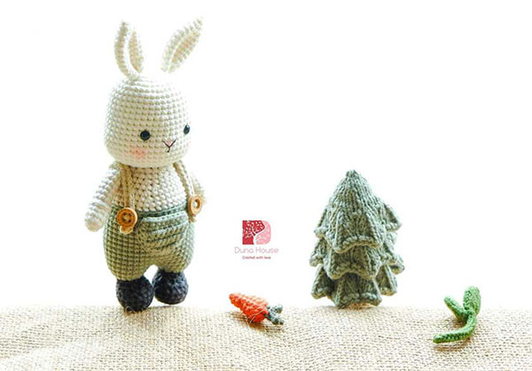 Bán thú bông bằng len handmade amigurumi đan móc cực xinh, giá rẻ tại TP HCM 30