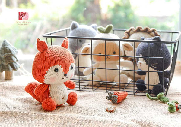 Bán thú bông bằng len handmade amigurumi đan móc cực xinh, giá rẻ tại TP HCM 31