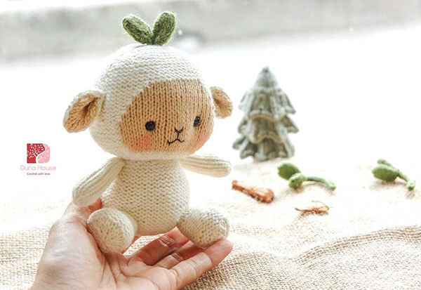 Bán thú bông bằng len handmade amigurumi đan móc cực xinh, giá rẻ tại TP HCM 33