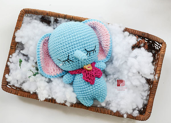 Bán thú bông bằng len handmade amigurumi đan móc cực xinh, giá rẻ tại TP HCM 64