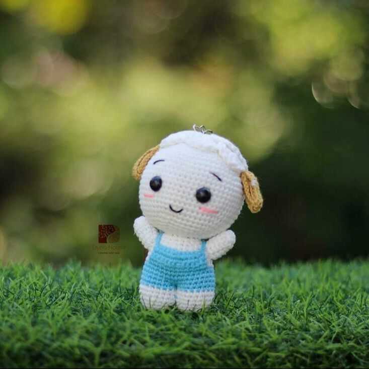 Bán thú bông bằng len handmade amigurumi đan móc cực xinh, giá rẻ tại TP HCM 100