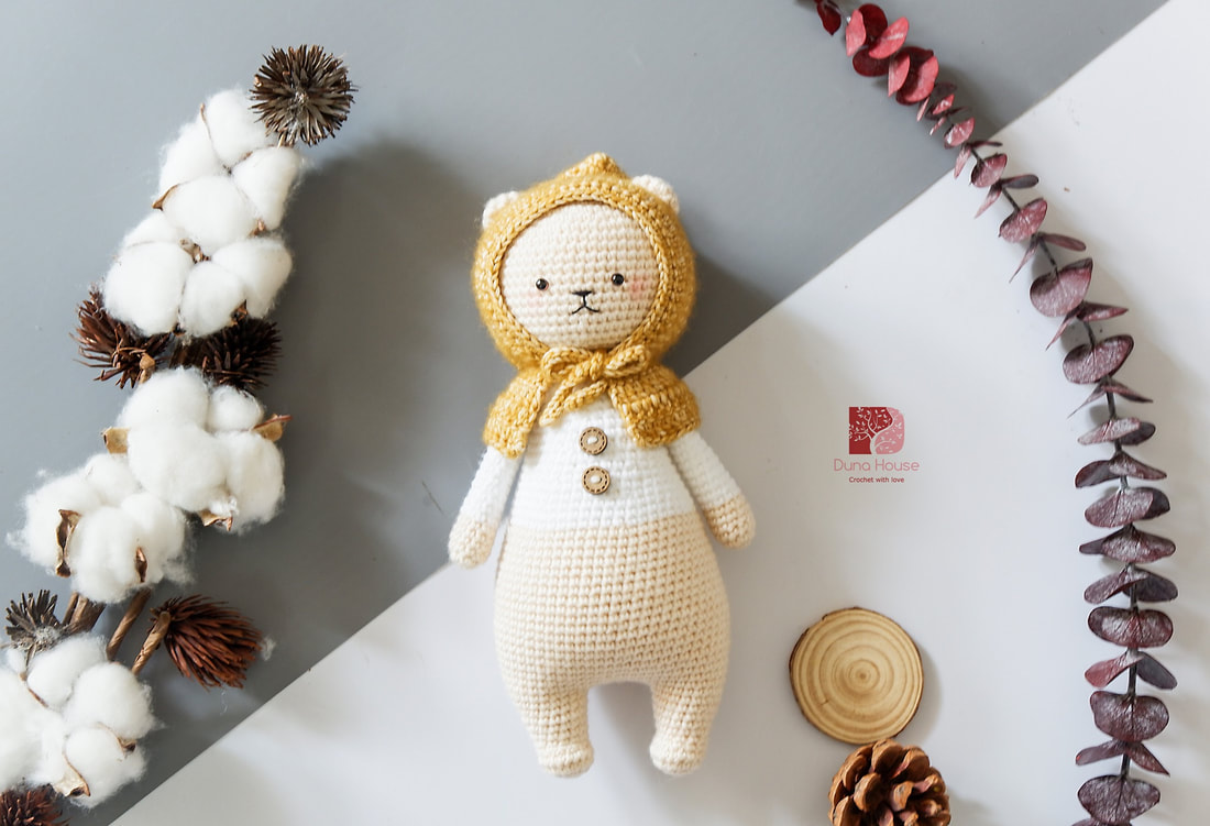 Bán thú bông bằng len handmade amigurumi đan móc cực xinh, giá rẻ tại TP HCM 09