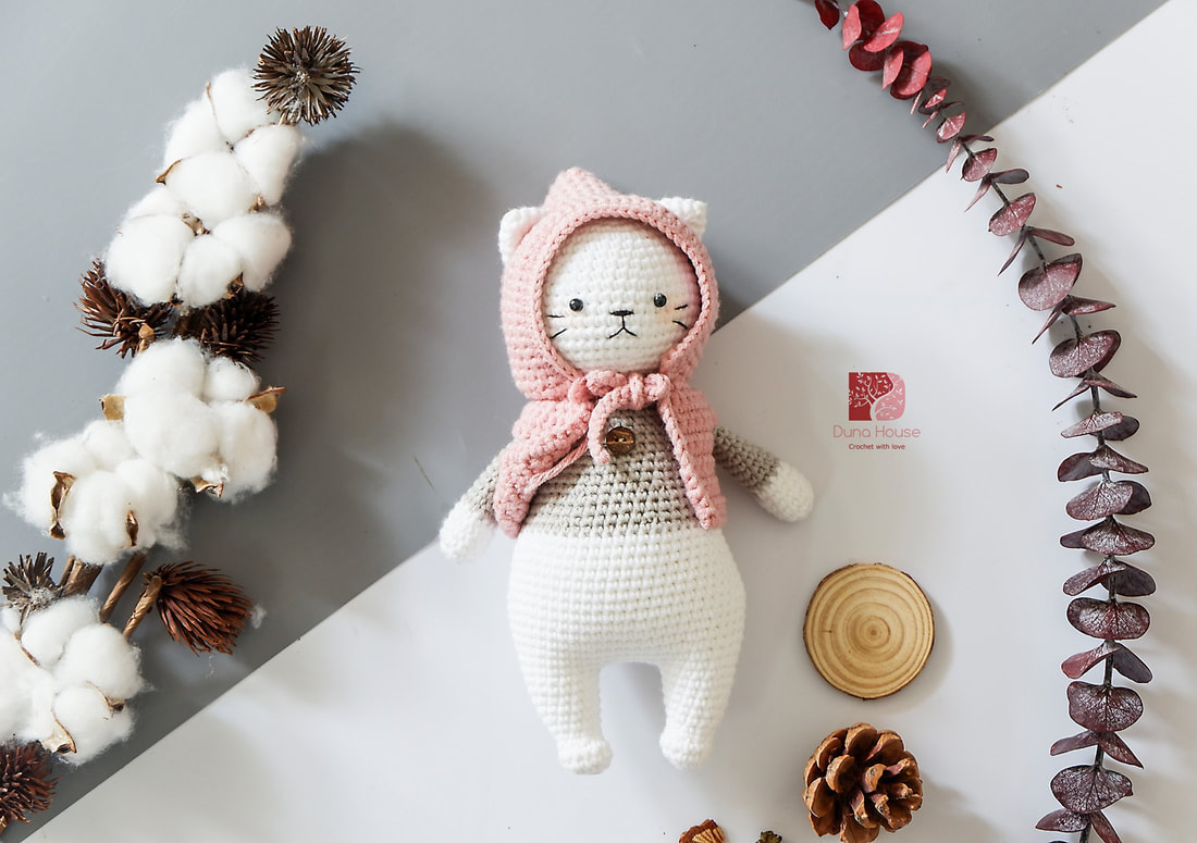 Bán thú bông bằng len handmade amigurumi đan móc cực xinh, giá rẻ tại TP HCM 10