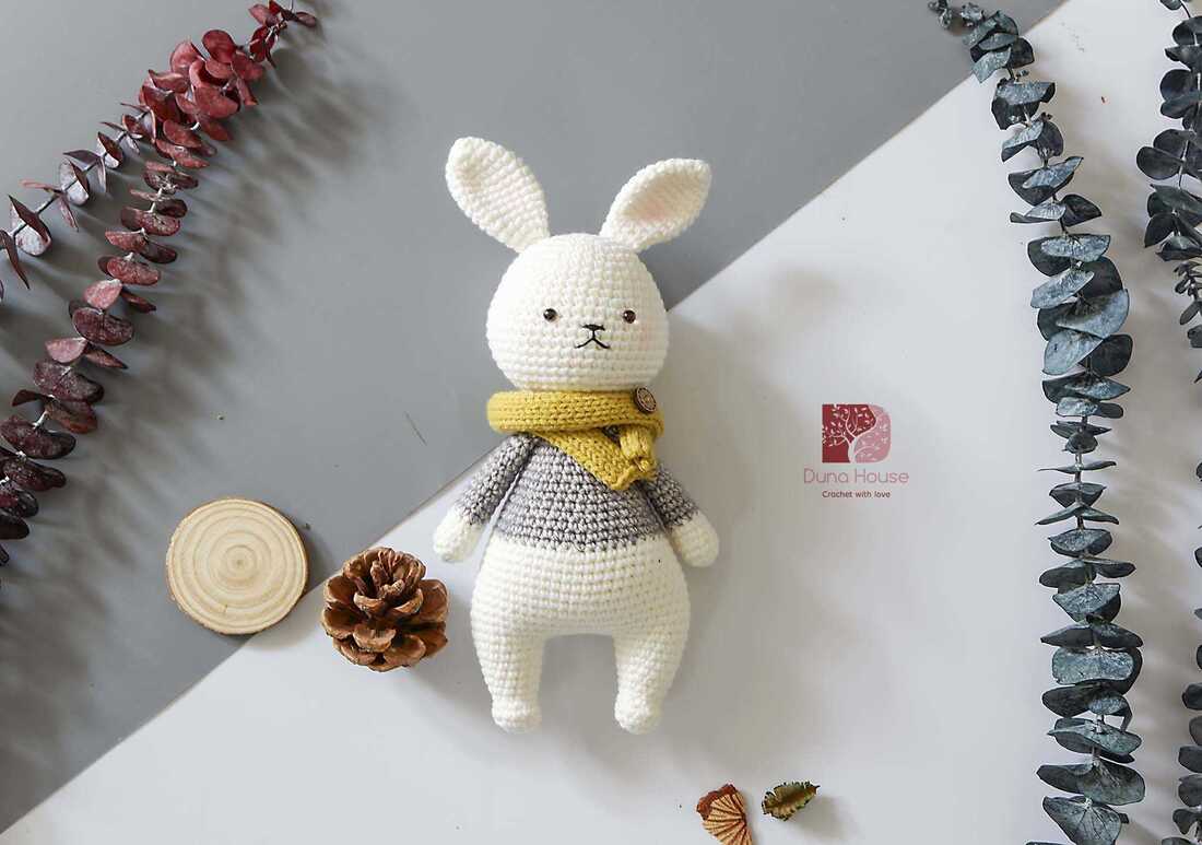 Bán thú bông bằng len handmade amigurumi đan móc cực xinh, giá rẻ tại TP HCM 13